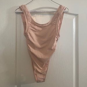 Good American Body Suit Pink Size 1